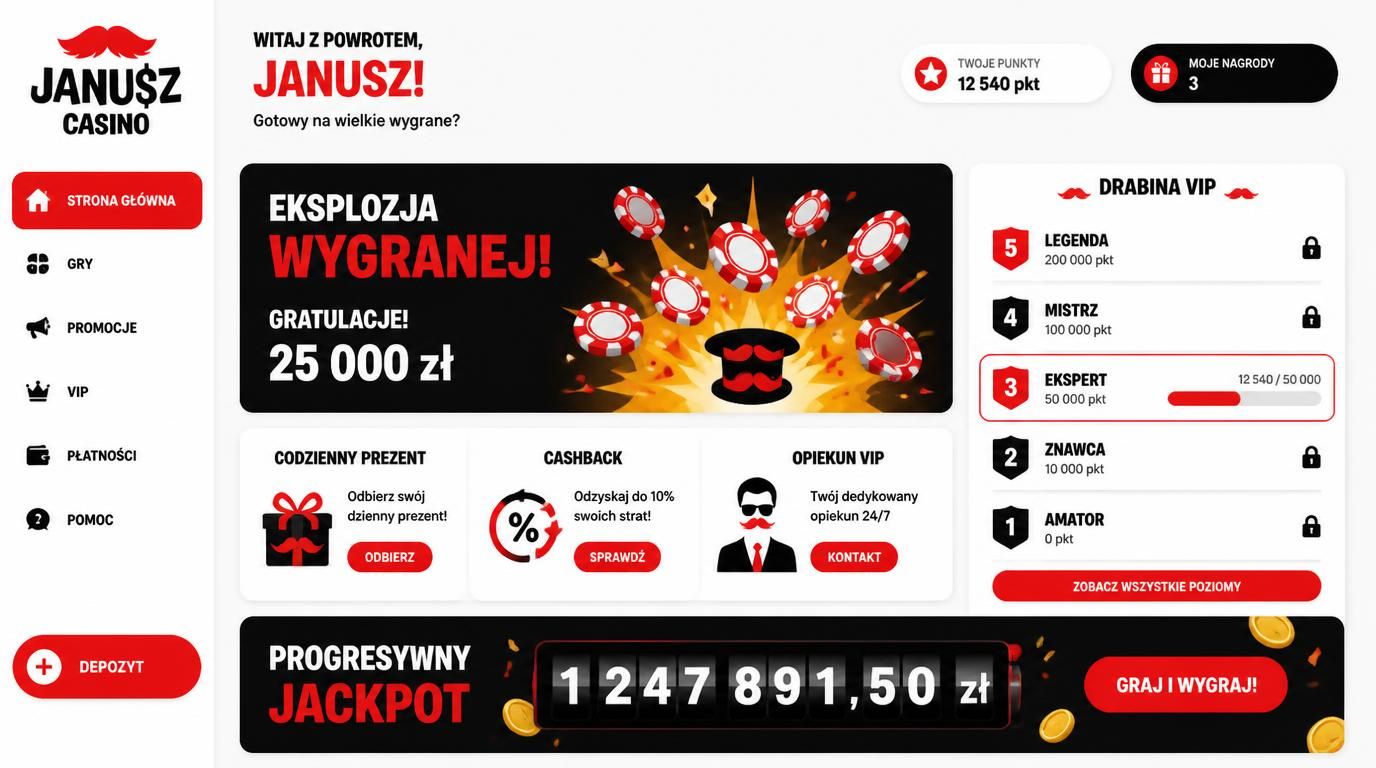 Drabina VIP, nagrody i punkty lojalnościowe